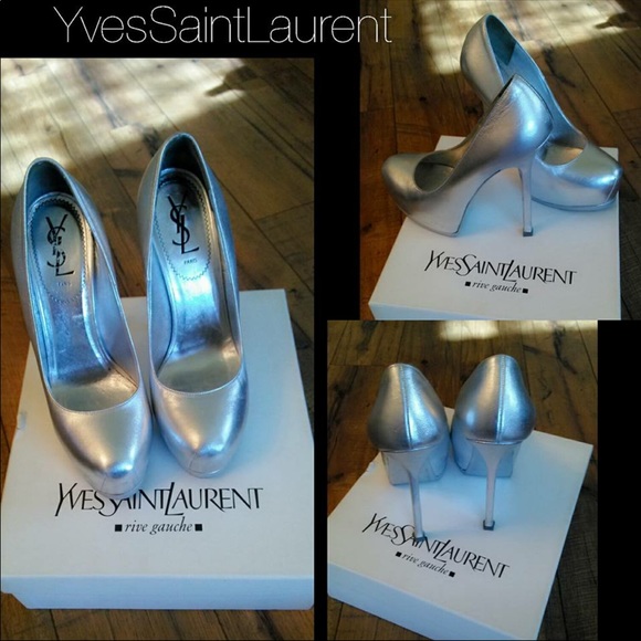 Yves Saint Laurent Shoes - 🎈🎈Authentic 💎 Yves San Laurent Tribtoo heel🎈🎈